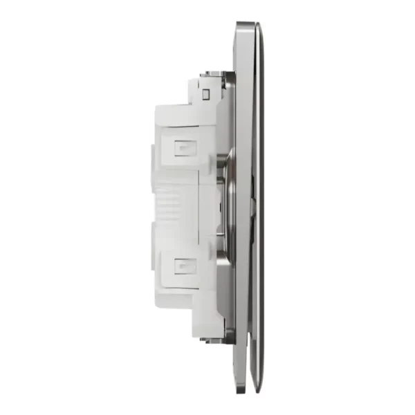 Schneider Switch, Unica X, 2 way, 16AX, 250V, 4 gangs, with LED, Stainless Steel ,NUX34_2N_SS - Image 5