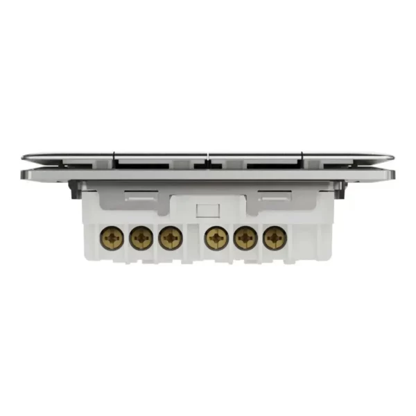 Schneider Switch, Unica X, 2 way, 16AX, 250V, 4 gangs, with LED, Stainless Steel ,NUX34_2N_SS - Image 7