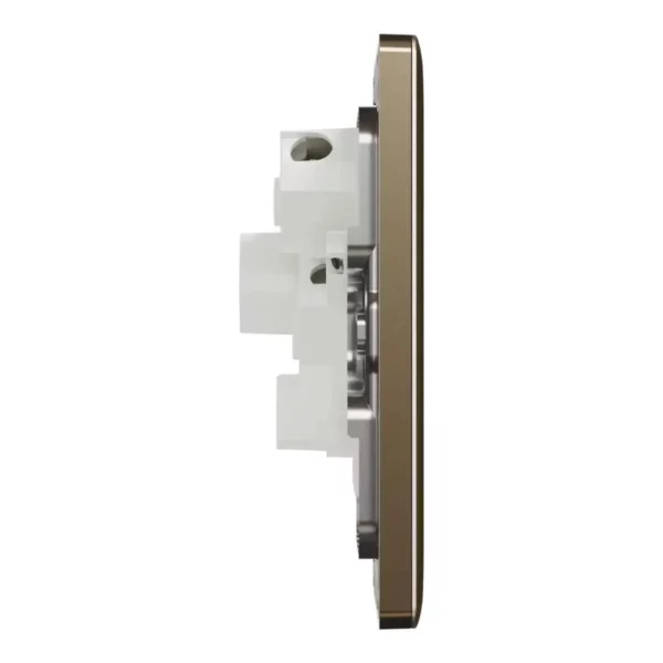 Schneider Socket outlet, Unica X, 5A, 250V, 3 pin, Antique Bronze ,NUX426_5_AB - Image 5