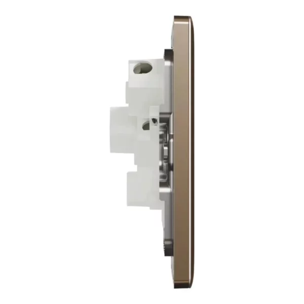 Schneider Socket outlet, Unica X, 5A, 250V, 3 pin, Dark Bronze ,NUX426_5_DB - Image 5