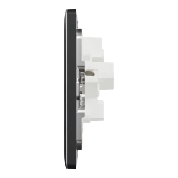 Schneider Socket outlet, Unica X, 5A, 250V, 3 pin, Dark Grey ,NUX426_5_DG - Image 4