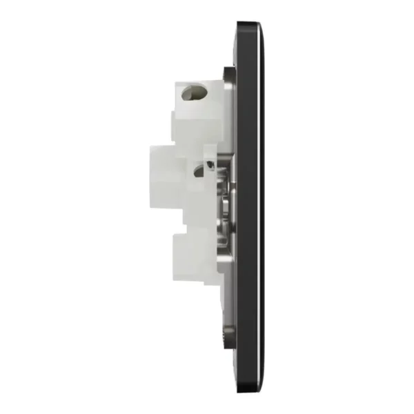 Schneider Socket outlet, Unica X, 5A, 250V, 3 pin,Jet Black ,NUX426_5_JB - Image 5