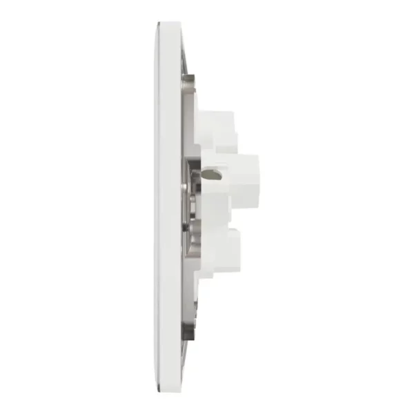 Schneider Socket outlet, Unica X, 5A, 250V, 3 pin, Painted White ,NUX426_5_PW - Image 4