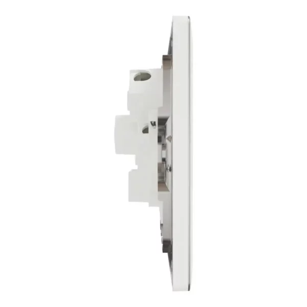 Schneider Socket outlet, Unica X, 5A, 250V, 3 pin, Painted White ,NUX426_5_PW - Image 5