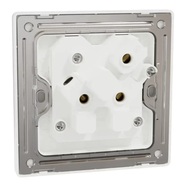 Schneider Socket outlet, Unica X, 5A, 250V, 3 pin, Painted White ,NUX426_5_PW - Image 8