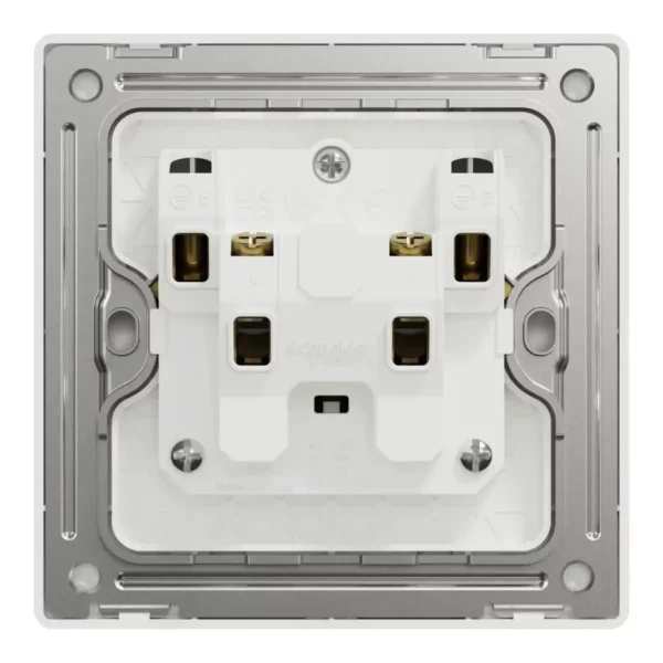 Schneider Socket outlet, Unica X, 13A, 250V, Dark Grey ,NUX426_DG - Image 3