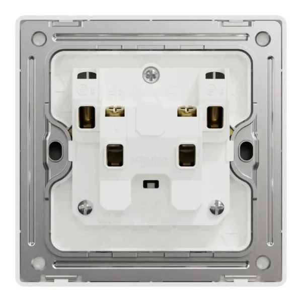Schneider Socket outlet, Unica X, 13A, 250V,Jet Black ,NUX426_JB - Image 3