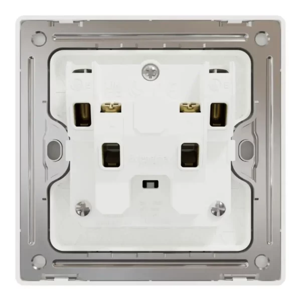 Schneider Socket outlet, Unica X, 13A, 250V, Painted White ,NUX426_PW - Image 3