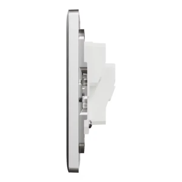 schneider Socket outlet, Unica X, 13A, 250V, Stainless Steel ,NUX426_SS - Image 4