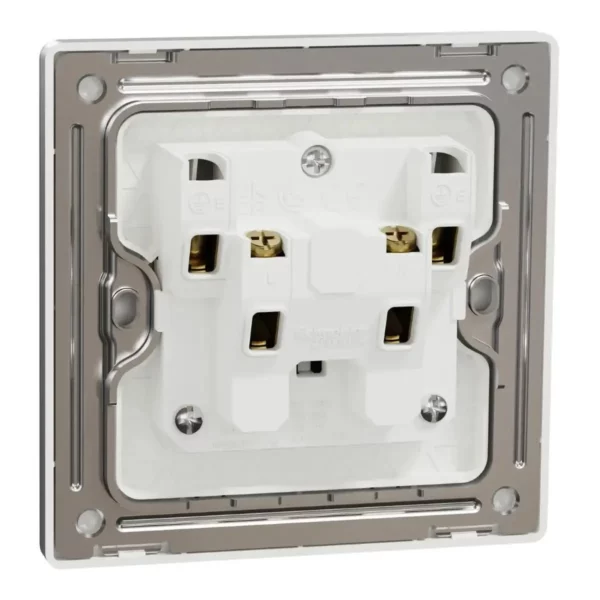 schneider Socket outlet, Unica X, 13A, 250V, Stainless Steel ,NUX426_SS - Image 8