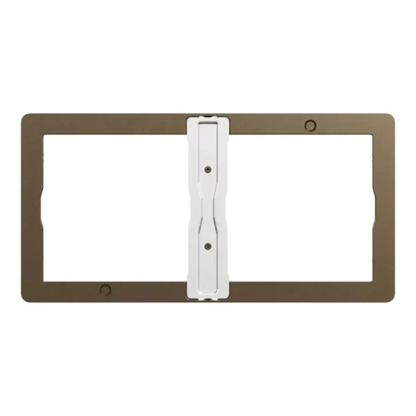 Schneider Cover frame, Unica X, 2 gangs, matt, Antique Bronze ,NUX_21_AB - Image 3
