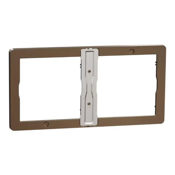 Schneider Cover frame, Unica X, 2 gangs, matt, Dark Bronze ,NUX_21_DB - Image 8