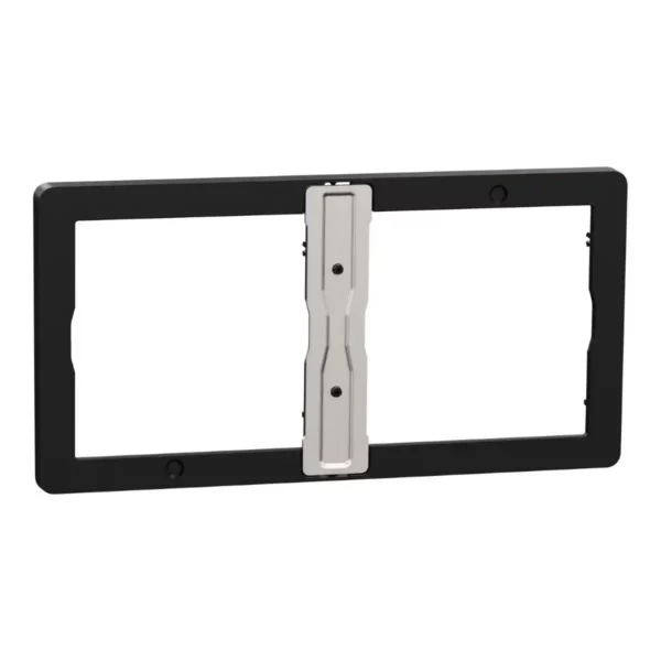 Schneider Cover frame, Unica X, 2 gangs, matt,Jet Black ,NUX_21_JB - Image 8