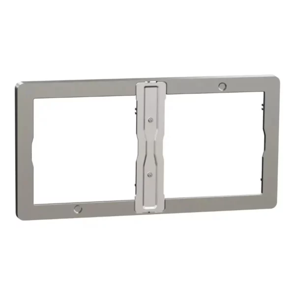 Schneider Cover frame, Unica X, 2 gangs, matt, Stainless Steel ,NUX_21_SS - Image 8