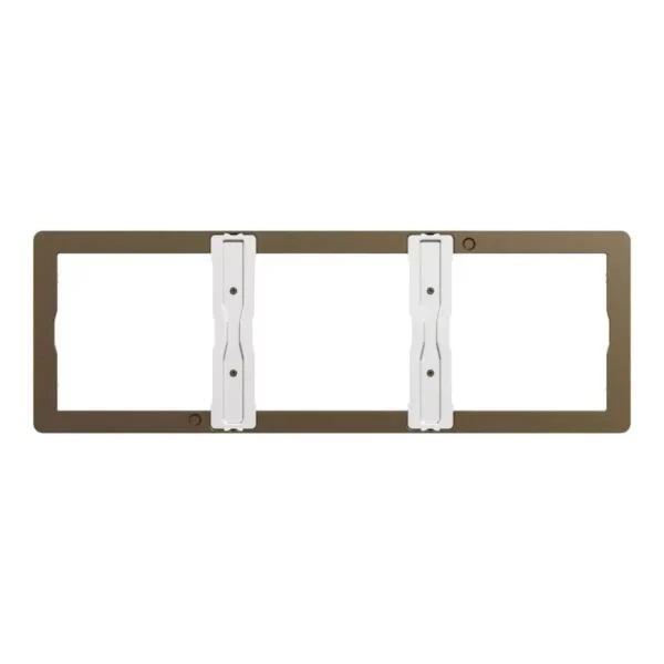 Schneider Cover frame, Unica X, 3 gangs, matt, Antique Bronze ,NUX_31_AB - Image 3
