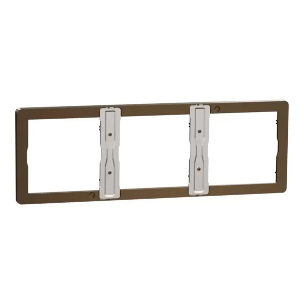 Schneider Cover frame, Unica X, 3 gangs, matt, Antique Bronze ,NUX_31_AB - Image 8