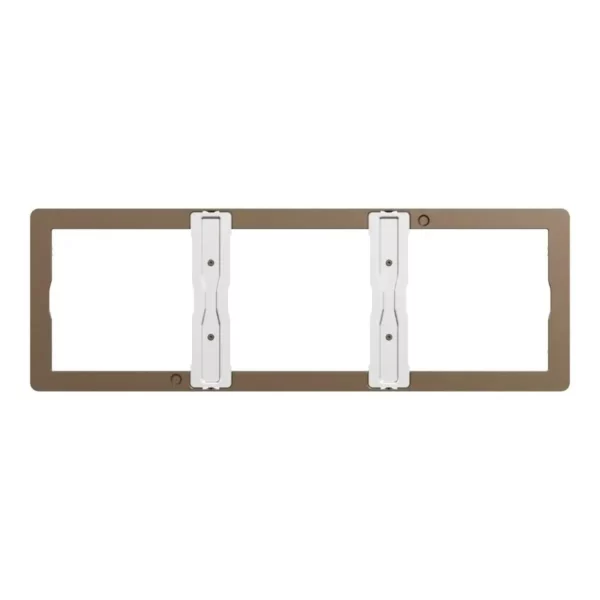 Schneider Cover frame, Unica X, 3 gangs, matt, Dark Bronze ,NUX_31_DB - Image 3