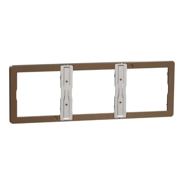 Schneider Cover frame, Unica X, 3 gangs, matt, Dark Bronze ,NUX_31_DB - Image 8