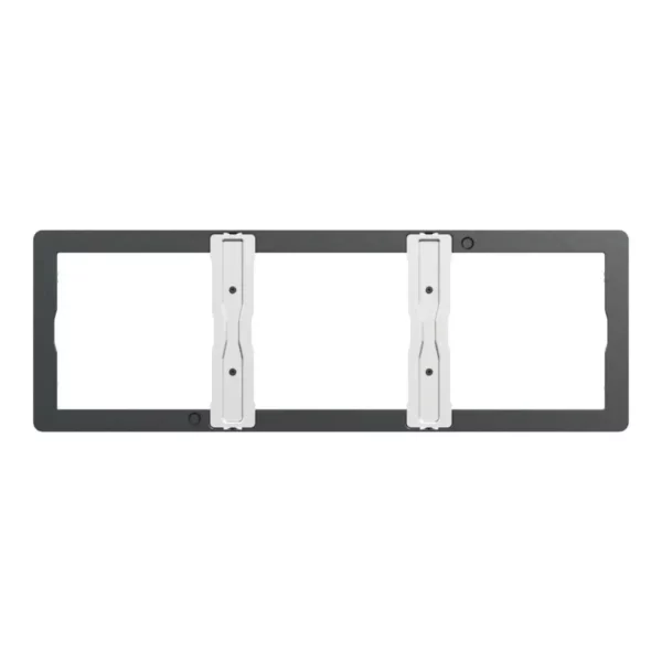 Schneider Cover frame, Unica X, 3 gangs, matt, Dark Grey ,NUX_31_DG - Image 3