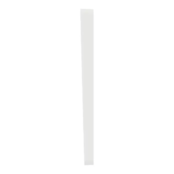 Schneider Cover frame, Unica X, 3 gangs, matt, Painted White ,NUX_31_PW - Image 3