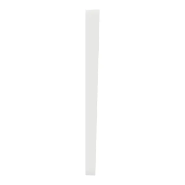 Schneider Cover frame, Unica X, 3 gangs, matt, Painted White ,NUX_31_PW - Image 4