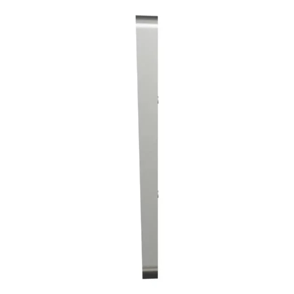 Schneider Cover frame, Unica X, 3 gangs, matt, Stainless Steel ,NUX_31_SS - Image 4