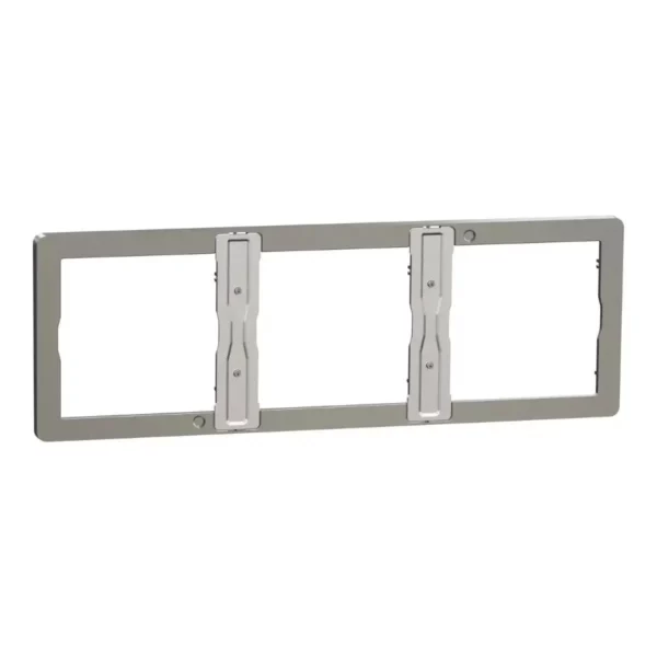 Schneider Cover frame, Unica X, 3 gangs, matt, Stainless Steel ,NUX_31_SS - Image 8