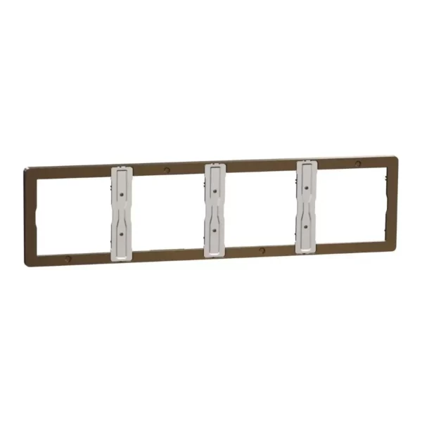 Schneider Cover frame, Unica X, 4 gangs, matt, Antique Bronze ,NUX_41_AB - Image 8