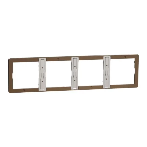 Schneider Cover frame, Unica X, 4 gangs, matt, Dark Bronze ,NUX_41_DB - Image 8