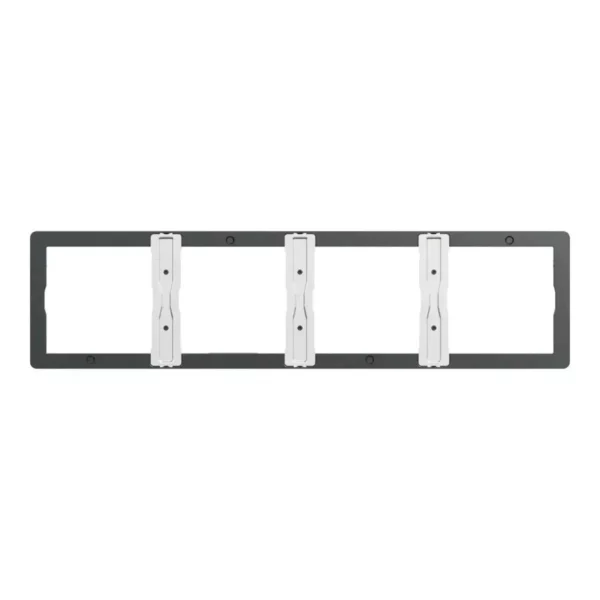 Schneider Cover frame, Unica X, 4 gangs, matt, Dark Grey ,NUX_41_DG - Image 3