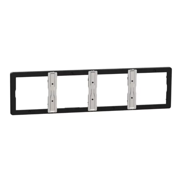 Schneider Cover frame, Unica X, 4 gangs, matt,Jet Black ,NUX_41_JB - Image 8