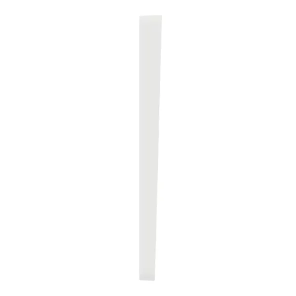 Schneider Cover frame, Unica X, 4 gangs, matt, Painted White ,NUX_41_PW - Image 5