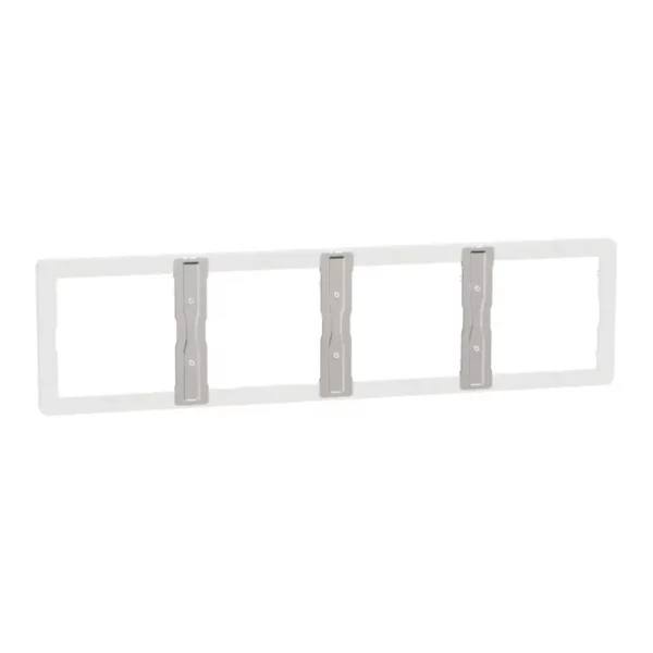 Schneider Cover frame, Unica X, 4 gangs, matt, Painted White ,NUX_41_PW - Image 8