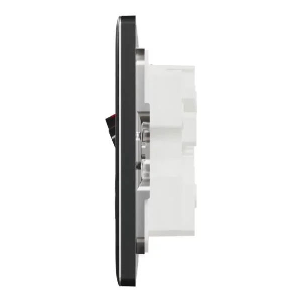 Schneider Cooker control unit, Unica X, 45A, 250V, 1 gang, 2 pole, Dark Grey ,NUXT15D45N_DG - Image 4