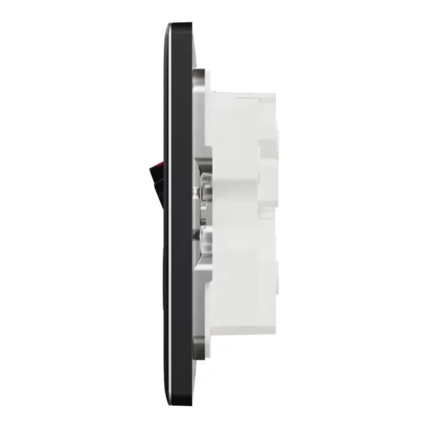 Schneider Cooker control unit, Unica X, 45A, 250V, 1 gang, 2 pole,Jet Black ,NUXT15D45N_JB - Image 4