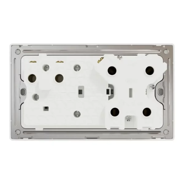 Schneider Cooker control unit, Unica X, 45A, 250V, 1 gang, 2 pole, Painted White ,NUXT15D45N_PW - Image 3