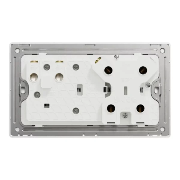 Schneider Cooker control unit, Unica X, 45A, 250V, 1 gang, 2 pole, Stainless Steel ,NUXT15D45N_SS - Image 3