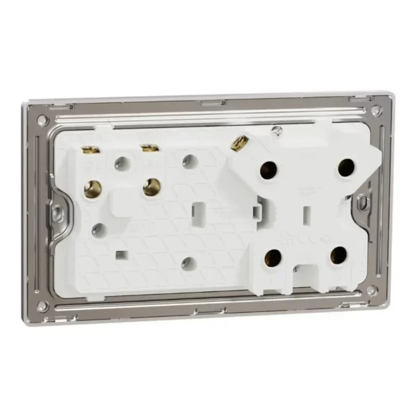 Schneider Cooker control unit, Unica X, 45A, 250V, 1 gang, 2 pole, Stainless Steel ,NUXT15D45N_SS - Image 8