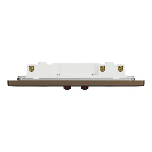 Schneider Switched socket, Unica X, 13A, 250V, 2 gangs, Dark Bronze ,NUXT25_DB - Image 6