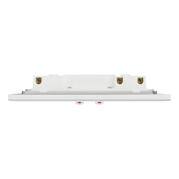 Schneider Switched socket, Unica X, 13A, 250V, 2 gangs, Painted White ,NUXT25_PW - Image 6