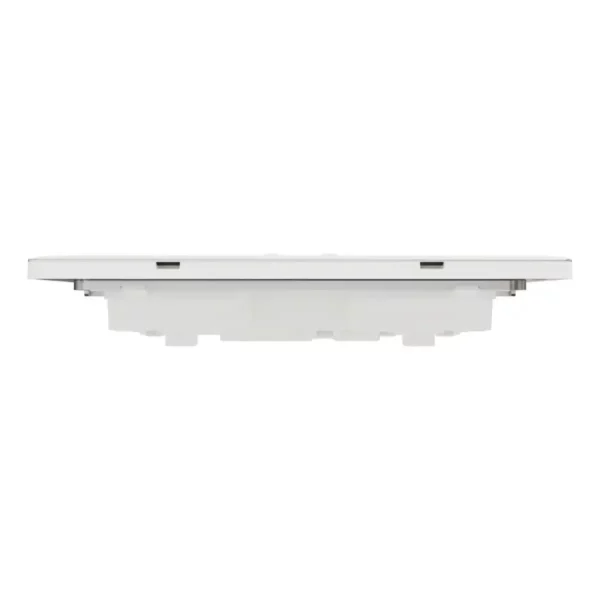 Schneider Switched socket, Unica X, 13A, 250V, 2 gangs, Painted White ,NUXT25_PW - Image 7