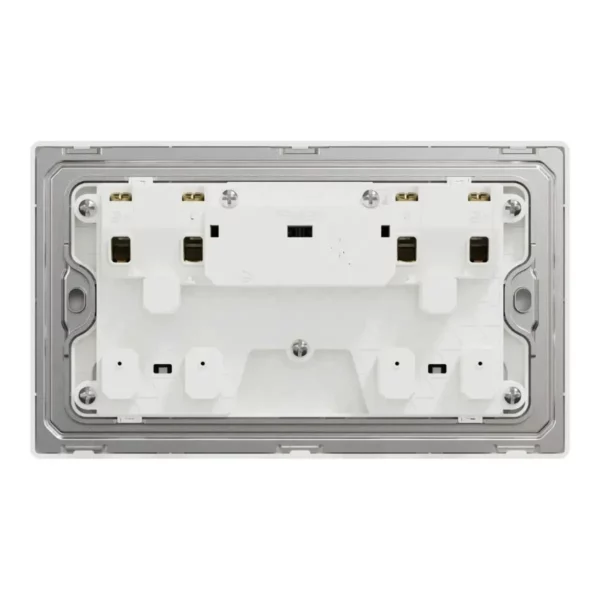 Schneider Switched socket, Unica X, 13A, 250V, 2 gangs 2 pole, Antique Bronze ,NUXT25D_AB - Image 3