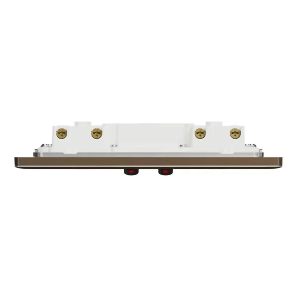 Schneider Switched socket, Unica X, 13A, 250V, 2 gangs, 2 pole, Dark Bronze ,NUXT25D_DB - Image 6