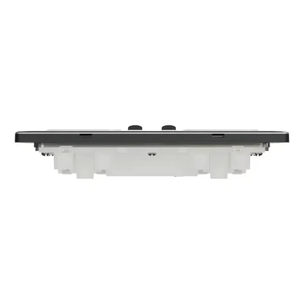 Schneider Switched socket, Unica X, 13A, 250V, 2 gangs, 2 pole, Dark Grey ,NUXT25D_DG - Image 7