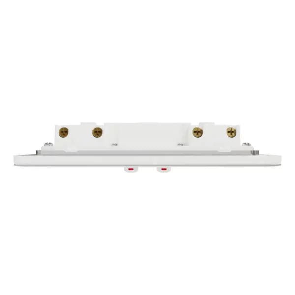 Schneider Switched socket, Unica X, 13A, 250V, 2 gangs, 2 pole, Painted White ,NUXT25D_PW - Image 6