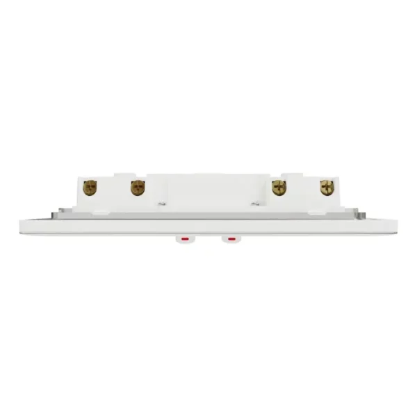 Schneider Switched socket, Unica X, 13A, 250V, 2 gangs, 2 pole, with LED, Painted White, NUXT25DN_PW - Image 6