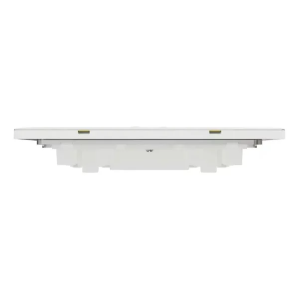 Schneider Switched socket, Unica X, 13A, 250V, 2 gangs, 2 pole, with LED, Painted White, NUXT25DN_PW - Image 7
