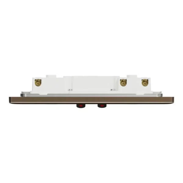 Schneider Switched socket, Unica X, 13A, 250V, 2 gangs, with LED, Dark Bronze ,NUXT25N_DB - Image 6