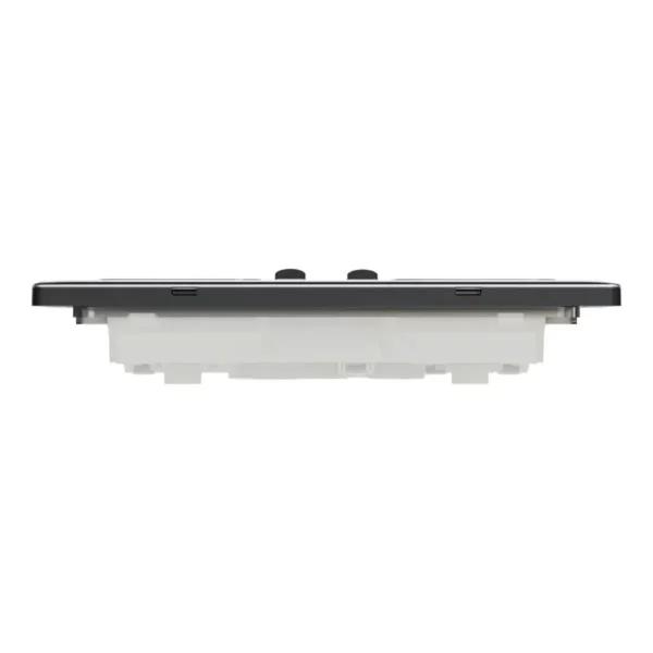 Schneider Switched socket, Unica X, 13A, 250V, 2 gangs, with LED, Dark Grey ,NUXT25N_DG - Image 7