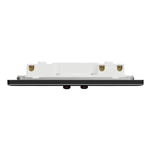 Schneider Switched socket, Unica X, 13A, 250V, 2 gangs, with LED,Jet Black ,NUXT25N_JB - Image 6